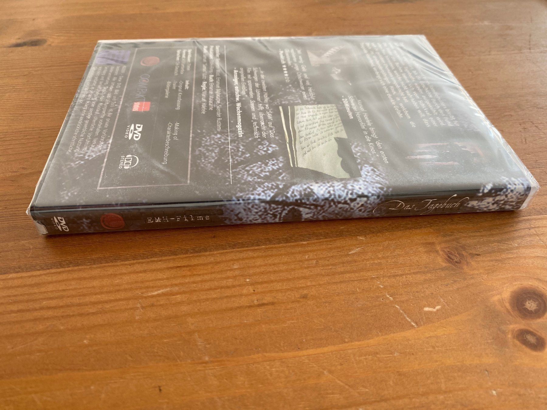 Tutti i DVDs: Das Tagebuch DVD – Nuovo e nell'imballaggio originale da St.Gallen venduto da kingsamas 2