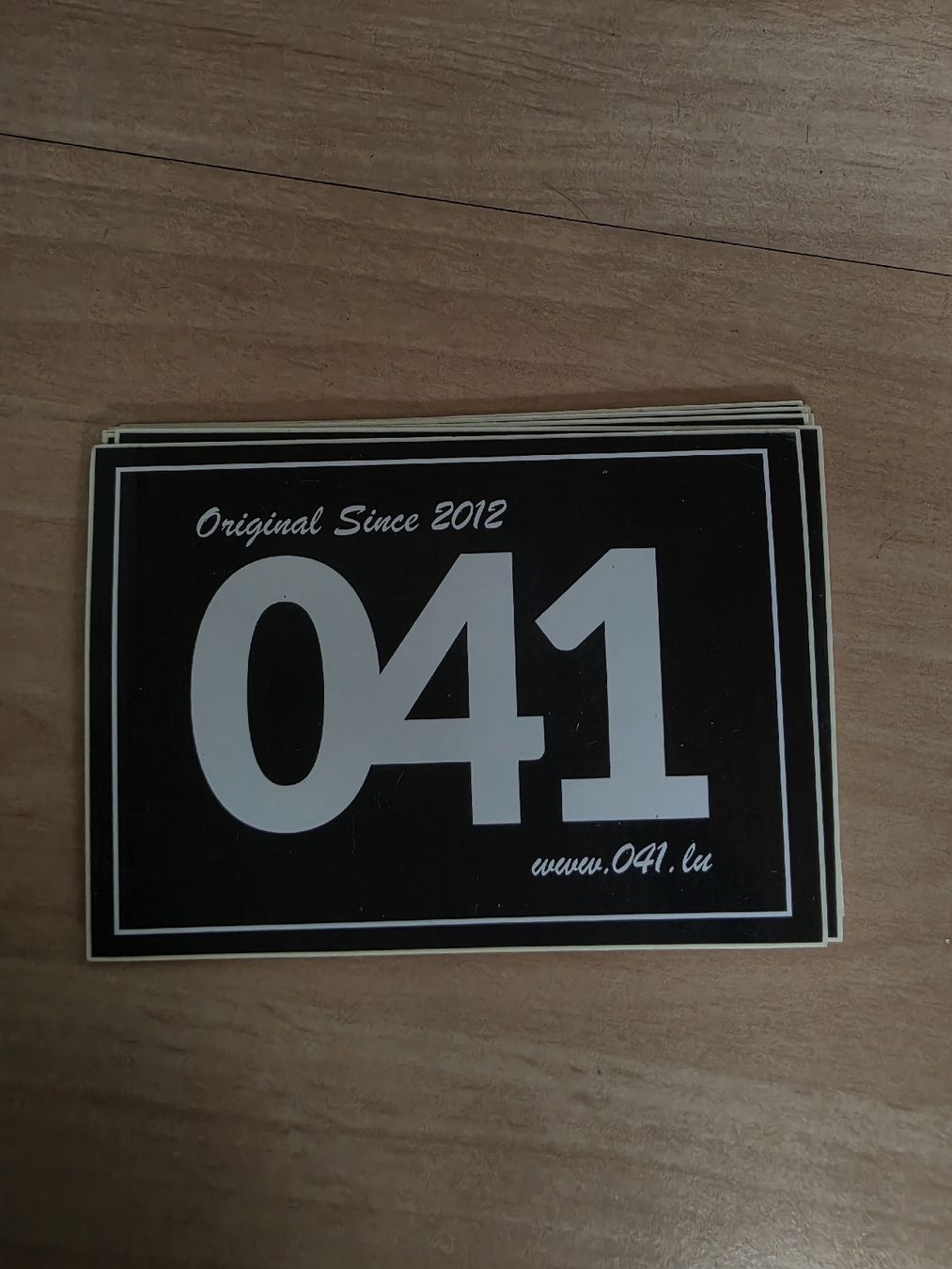 Aufkleber: 041 Sticker – Neu (gemäss Beschreibung) aus Gettnau von DR..