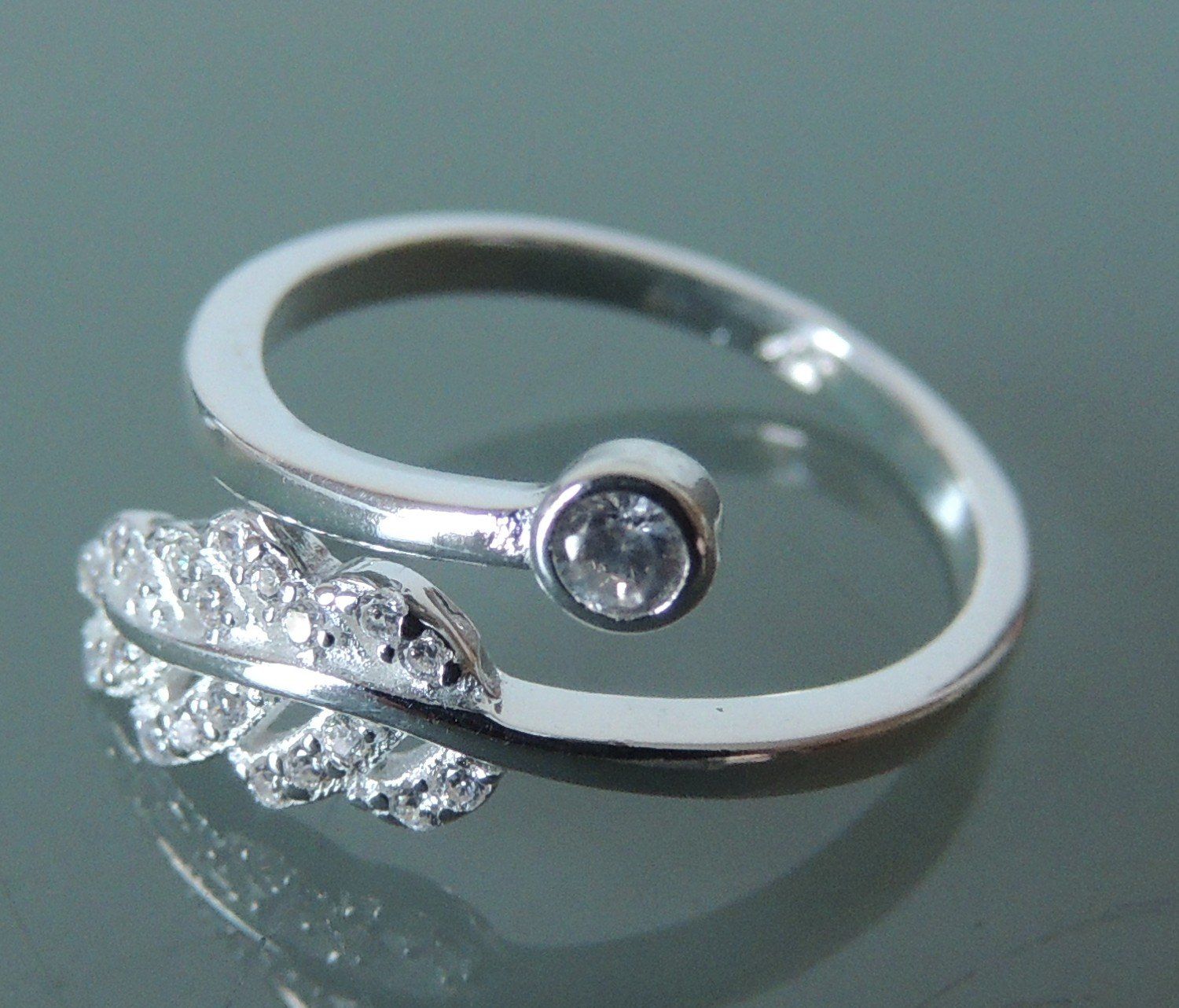 Sonstiger Schmuck: Silber 925 Fingerring mit Zirkonia – Neu und originalverpackt aus Waldenburg von schaller707