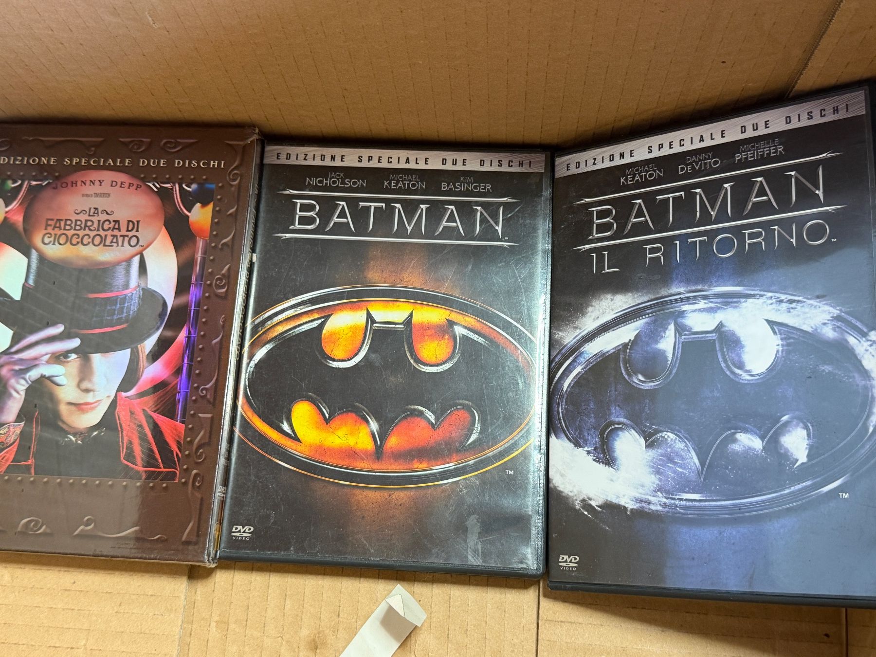 Tutti i DVDs: Batman, Il cavaliere oscuro, Tim Burton – Usato da Minusio venduto da vertigoozBazar4u