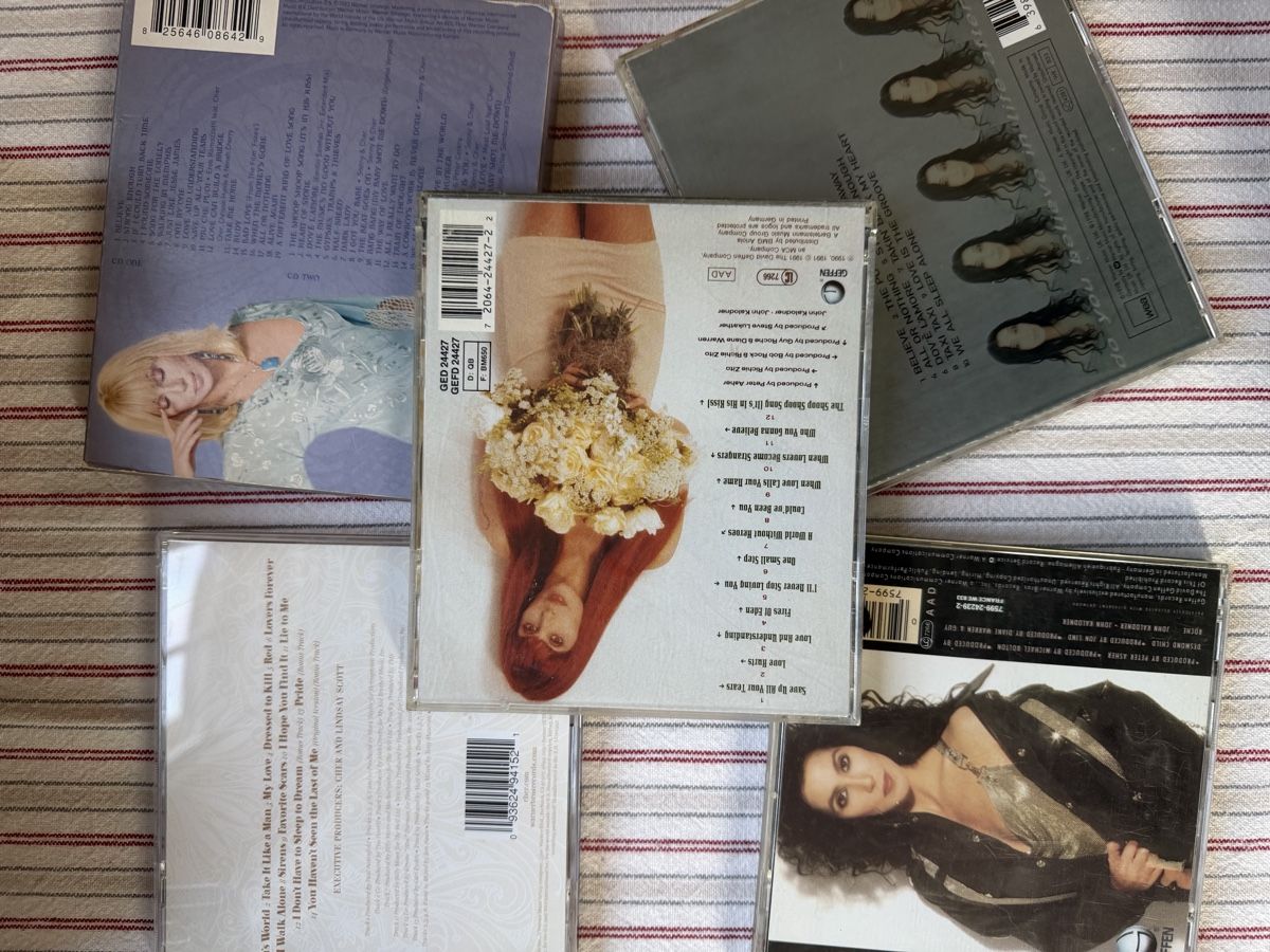 CD: Cher 5 CD’s  – Usato da Fribourg venduto da Fmia 1