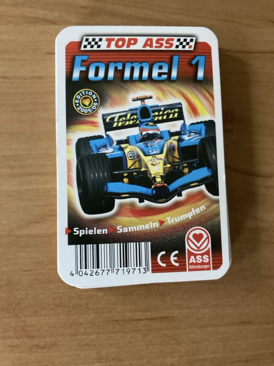 Giochi: Top Ass Formel 1Quartett neuwertig – Nuovo (secondo la descrizione) da Schüpfheim venduto da Seerose80