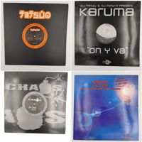 4 Schallplatten Trance Techno Konvolut gute Zustände