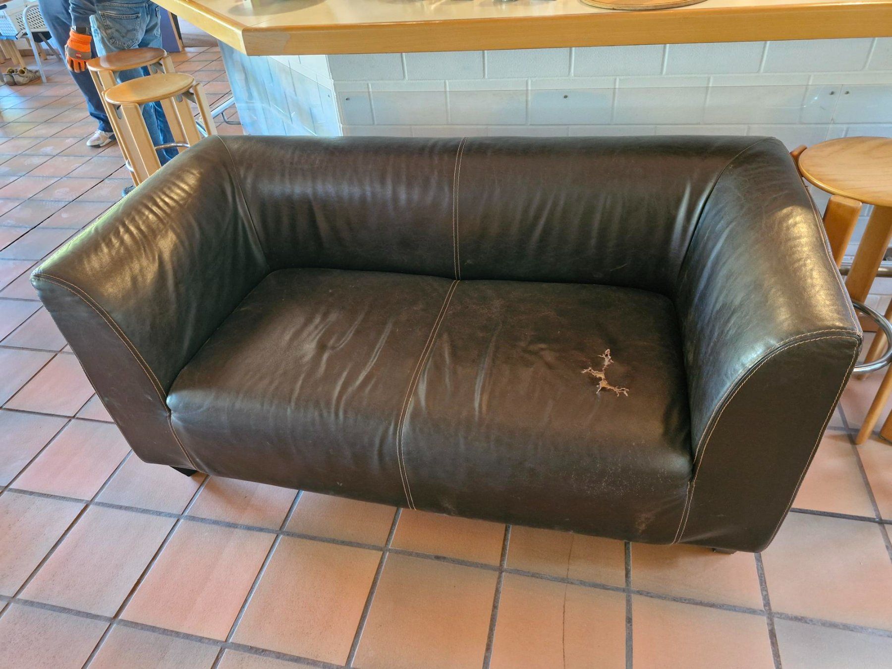 Sofas: Ledersofa – D'occasion à Bözberg par tiger212