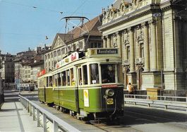 SVB Bern elektrischer Triebwagen Be 4/4 145