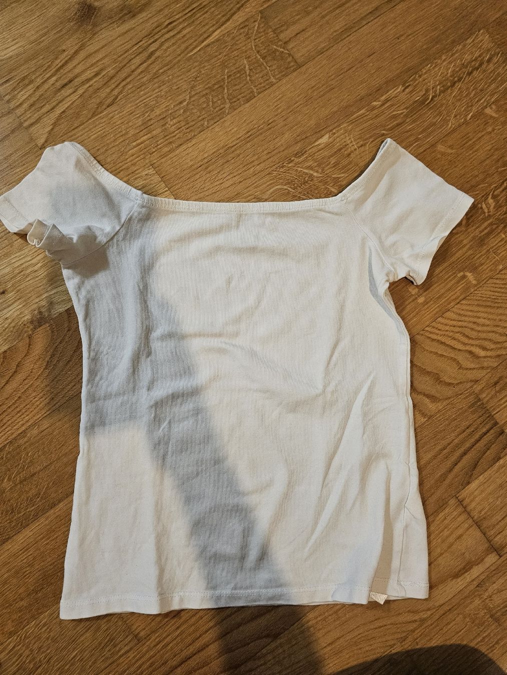 T-shirt: Schickes weisses Shirt, Grösse XS – Usato da Lohn-Ammannsegg venduto da Kiki1311