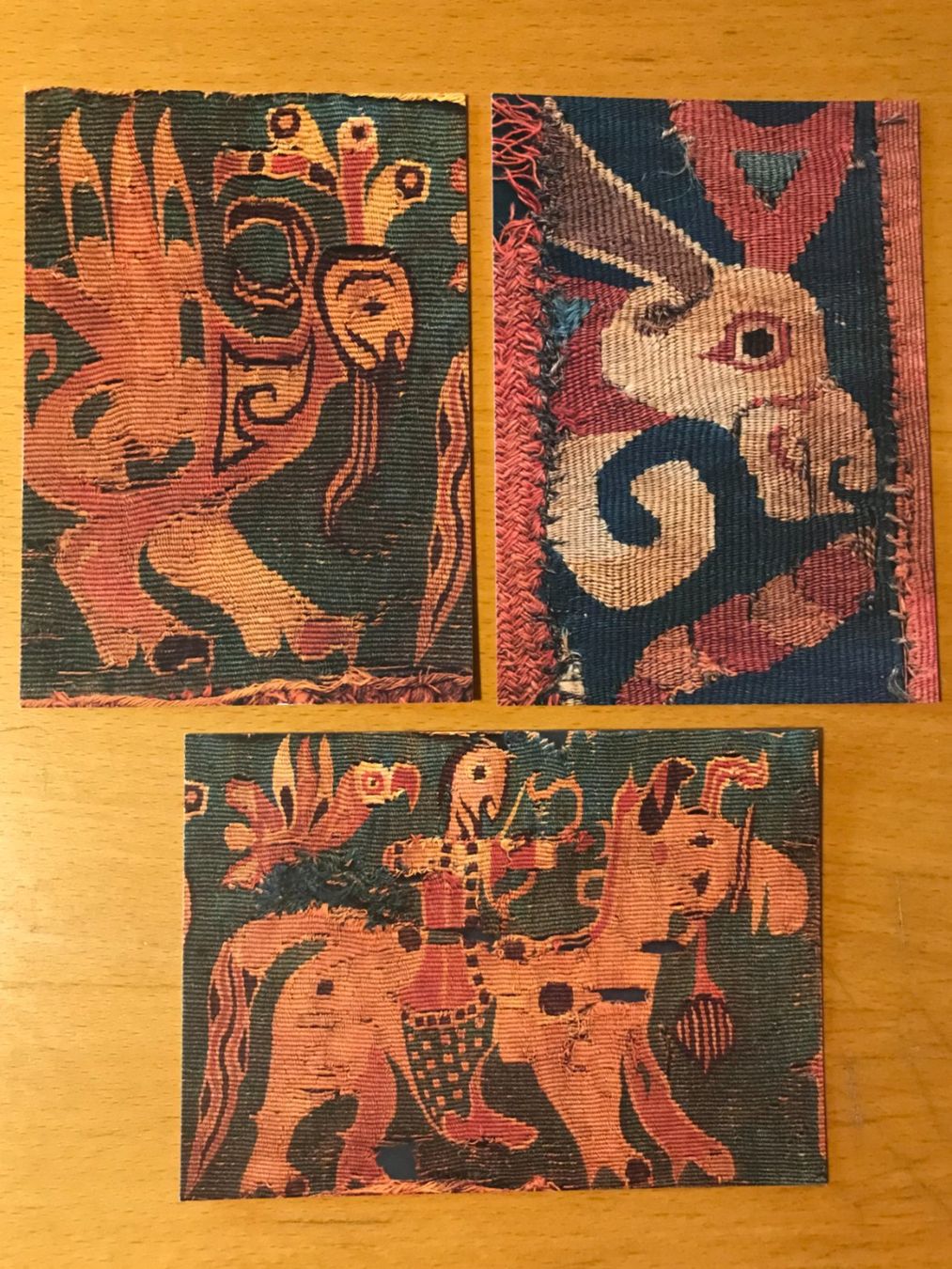 Cartoline postali: 3x Postkarten Teppichmotive – Usato da Luzern venduto da mey_s13