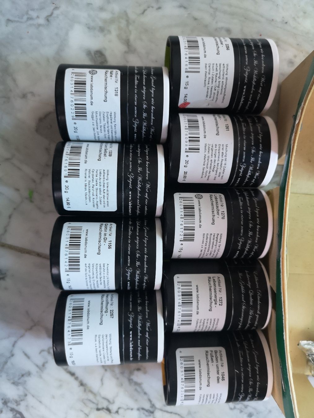 Spray per ambienti: Räuchermischungsset Labdanum – Nuovo (secondo la descrizione) da Aarwangen venduto da Byv7 1