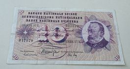 Suisse 10 Fr 15.05.1968 Serie 57 L