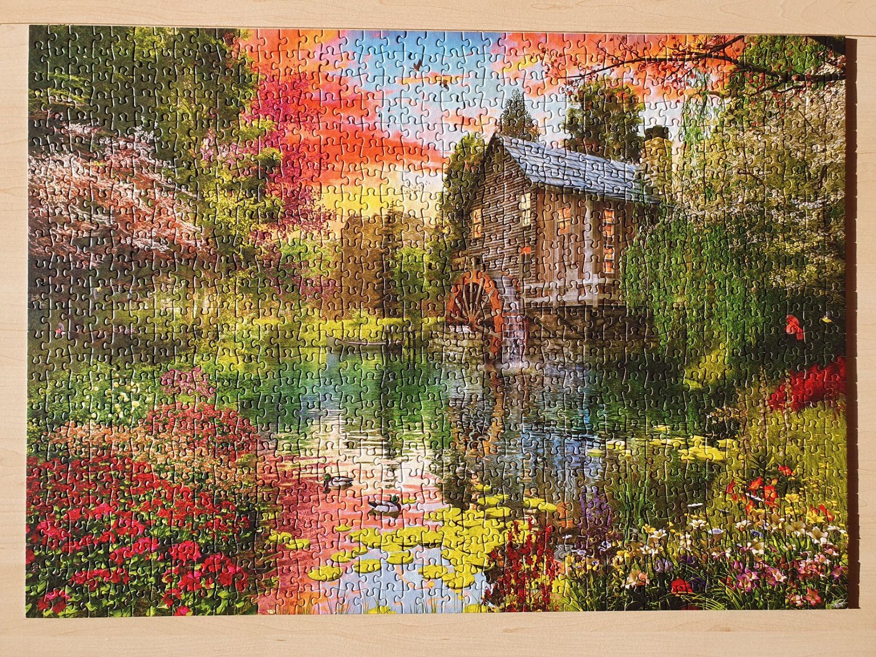 Ravensburger Puzzle: Romantisches Schmidt Puzzle mit 1000 Teilen – Usato da St. Margarethen TG venduto da Schachmatt 1