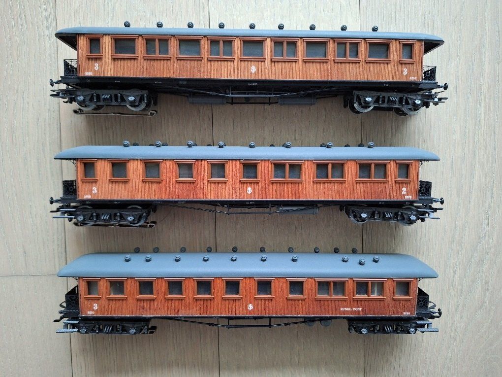 Märklin Trains électriques: Märklin 2870 HO. Coffret train historique SJ structure bois – Neuf (Voir description) à Saxon par flicfloc 2