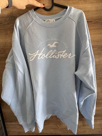 Hollister Sweatshirt babyblau