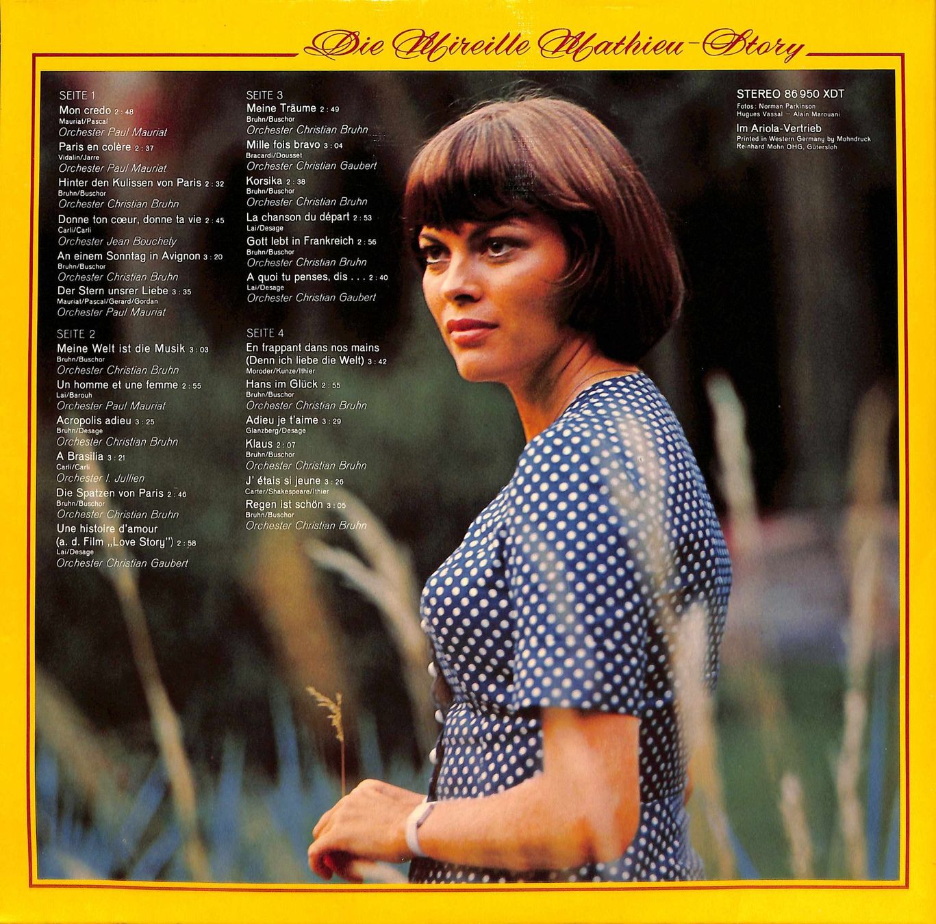 Dischi in vinile: LP: Die Mireille Mathieu Story - 2LPs – Usato da Trimmis venduto da Dres2 1