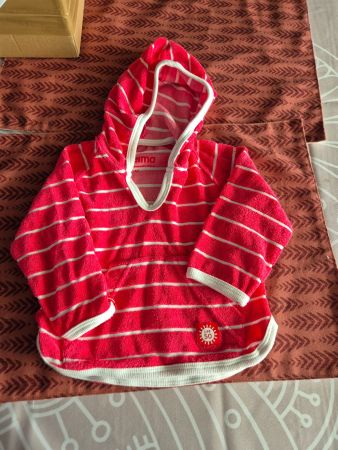 Reima Frottee-Sommer-Hoodie Gr. 62 mit dem UV-SCHUTZ