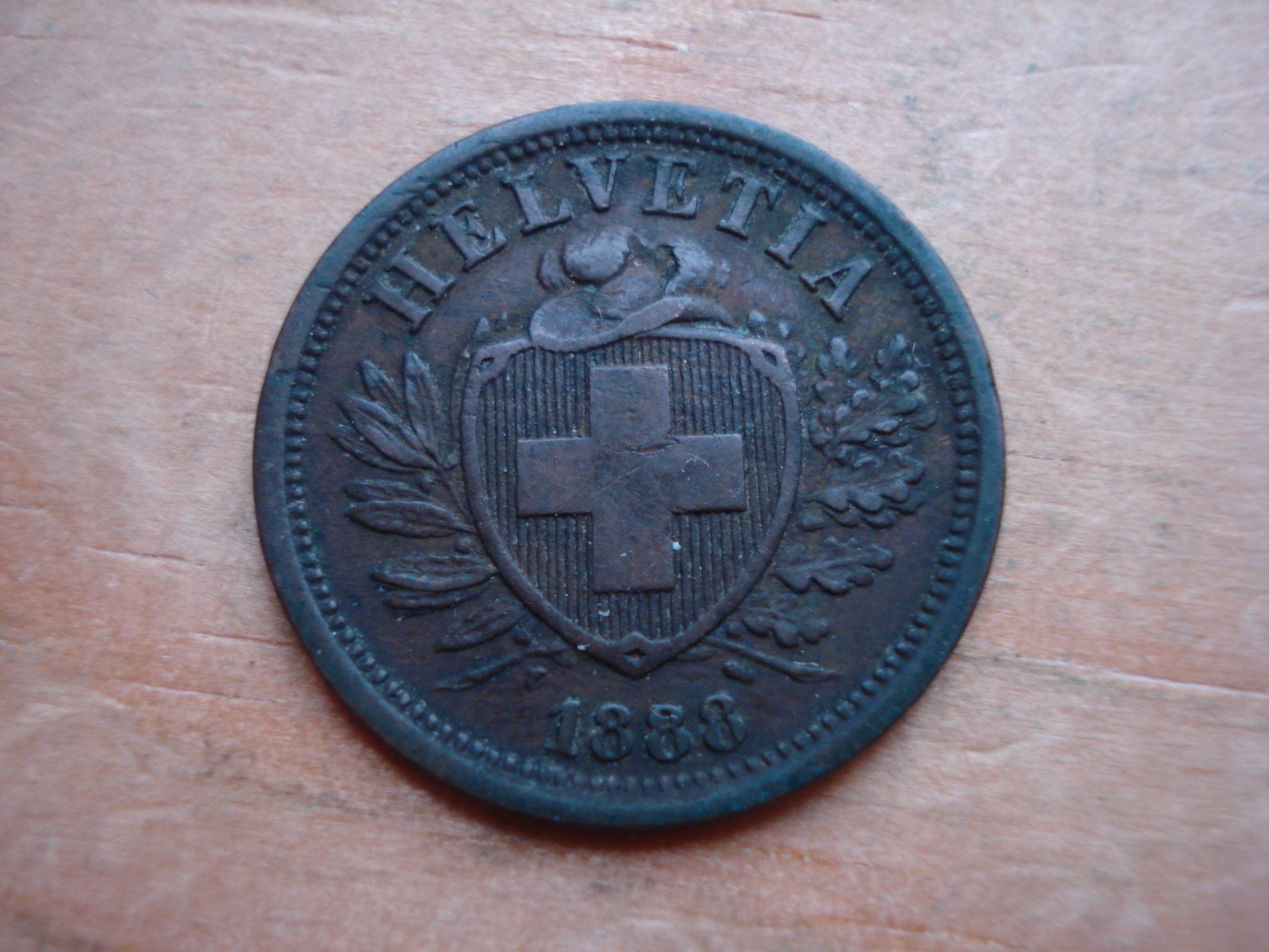 Tutti le monete: (W5) 2 Rappen 1888 – Usato da Erlach venduto da Net-Coins