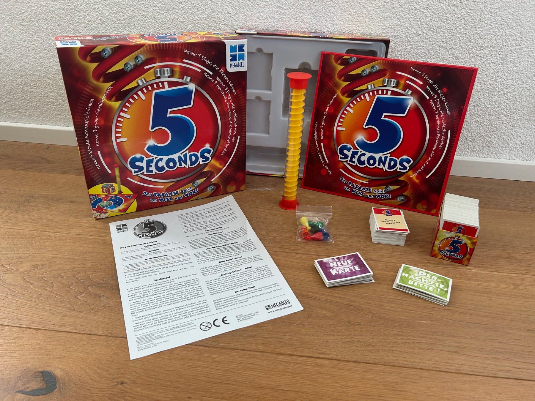 Giochi: Spiel "5 SECONDS" von MEGABLEU – Nuovo (secondo la descrizione) da Grub AR venduto da DukeStatham 3