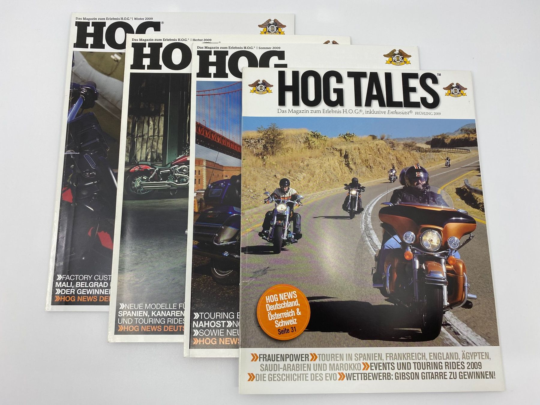 Zeitschriften & Magazine: Harley Owners Group HOG Magazine 2009 – Gebraucht aus Langwiesen von Restposten-24