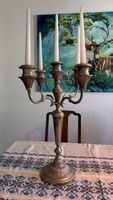 Grosser Kerzenständer, 5-armig, Vintage Look, Metall