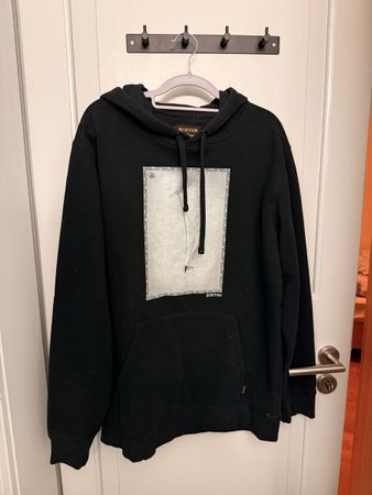 Burton Kapuzenpullover schwarz Grösse L guter Zustand