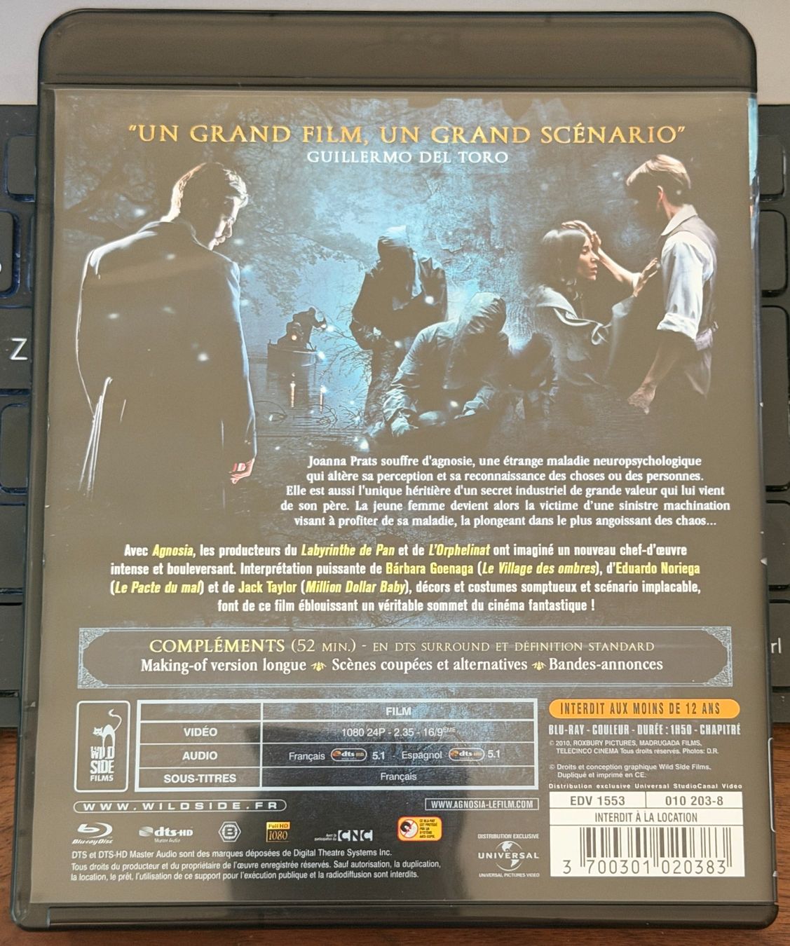 Tutti i DVDs: Agnosia (2010) - Blu-ray – Usato da Semsales venduto da __Florian__ 2