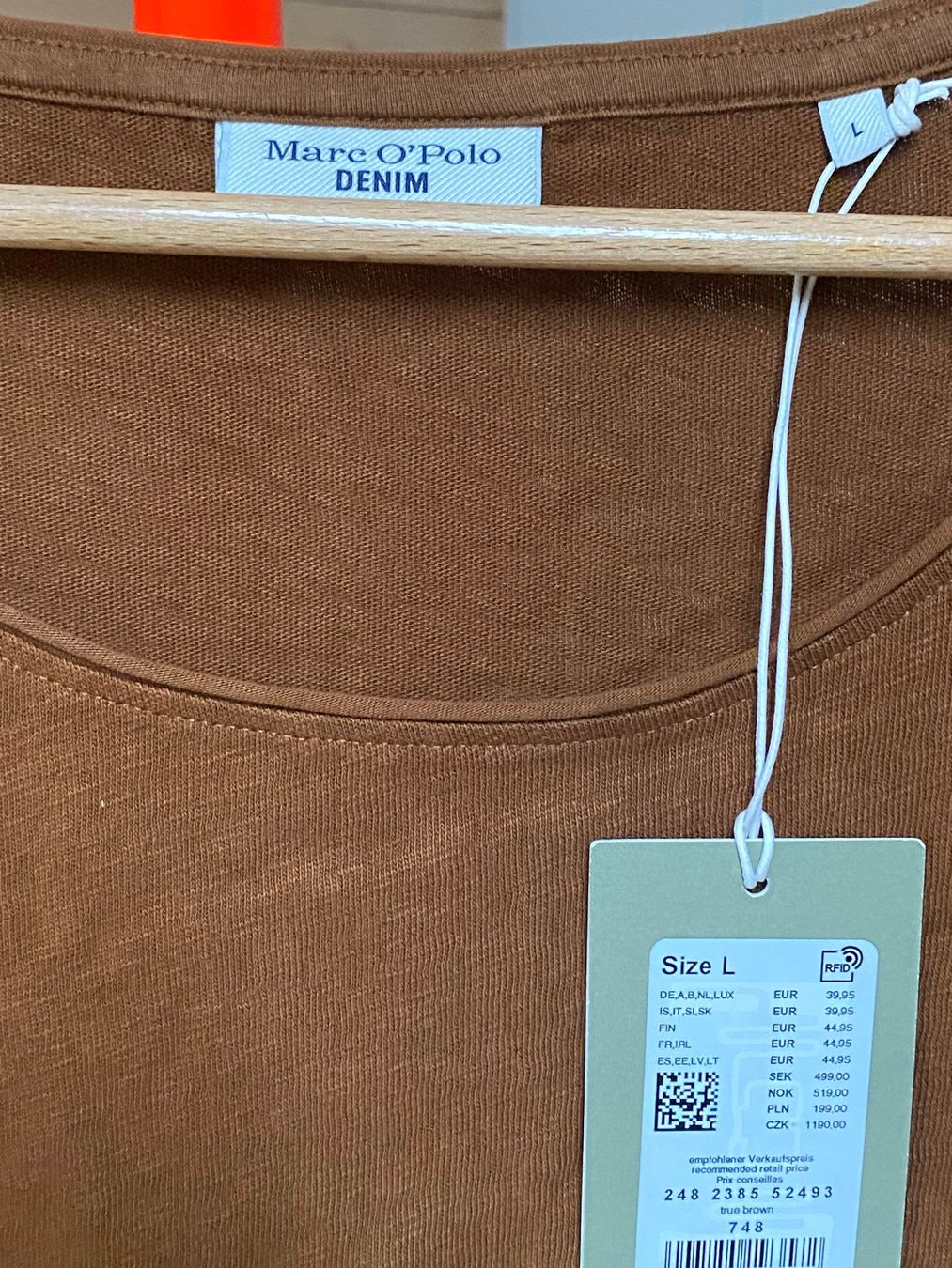 Marc O'Polo T-Shirts: Marc O'Polo Basic Shirt – Neu (gemäss Beschreibung) aus Dreien von pontius-pilatus 2