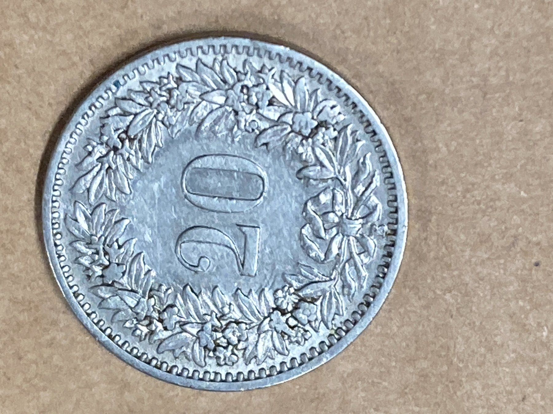 Tutti le monete: MONETA SVIZZERA 20 centesimi 1909 usata - circolata – Usato da Vezia venduto da Aquarius_Age 1