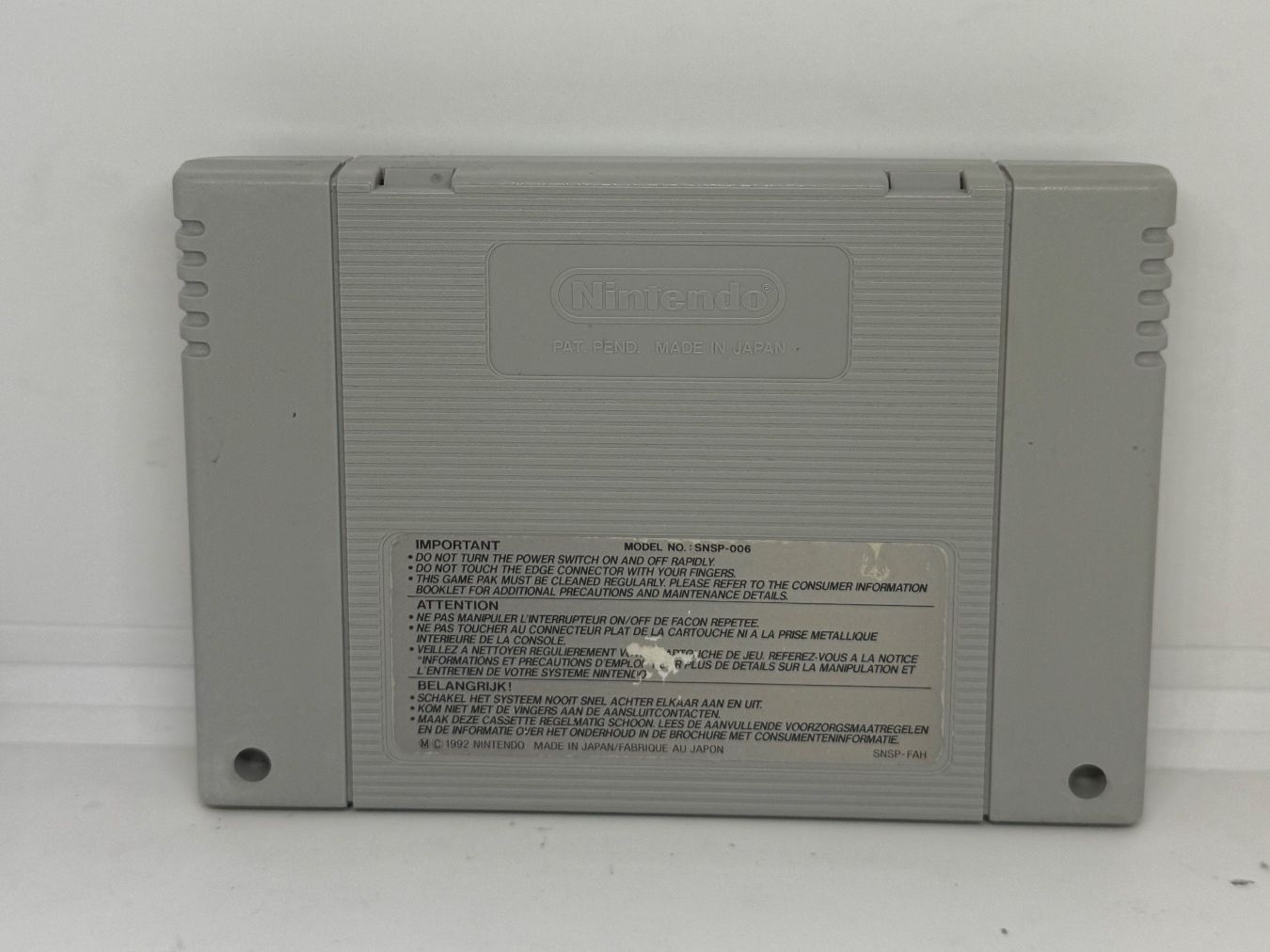 Nintendo Spiele: The Blues Brothers SNES Nintendo – Gebraucht aus Dietlikon von NESFEVER 1