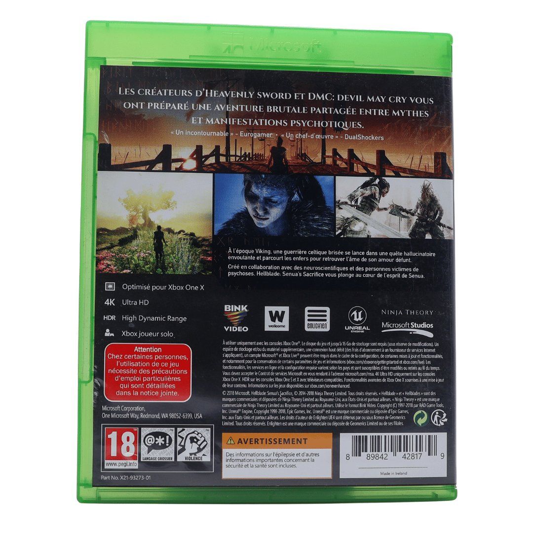 Spiele: Hellblade Senua's Sacrifice - XBOX ONE – Gebraucht aus Paudex von dindeboy 2