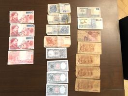 Altes Banknotengeld