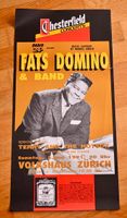 Orginal Konzert FAT DOMINO Plakat 1991 ZÜRICH 63.5 x 32cm