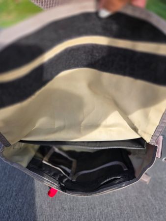 TIMBUK2 Umhängetasche – Grau/Rot – Praktische Messenger Bag