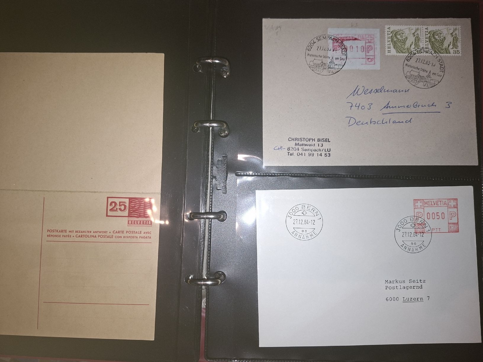 Tutti i francobolli: Pro Juventute Blocks / Bundesfeierkarte / Strmpel – Usato da Balgach venduto da SIMEON27 3