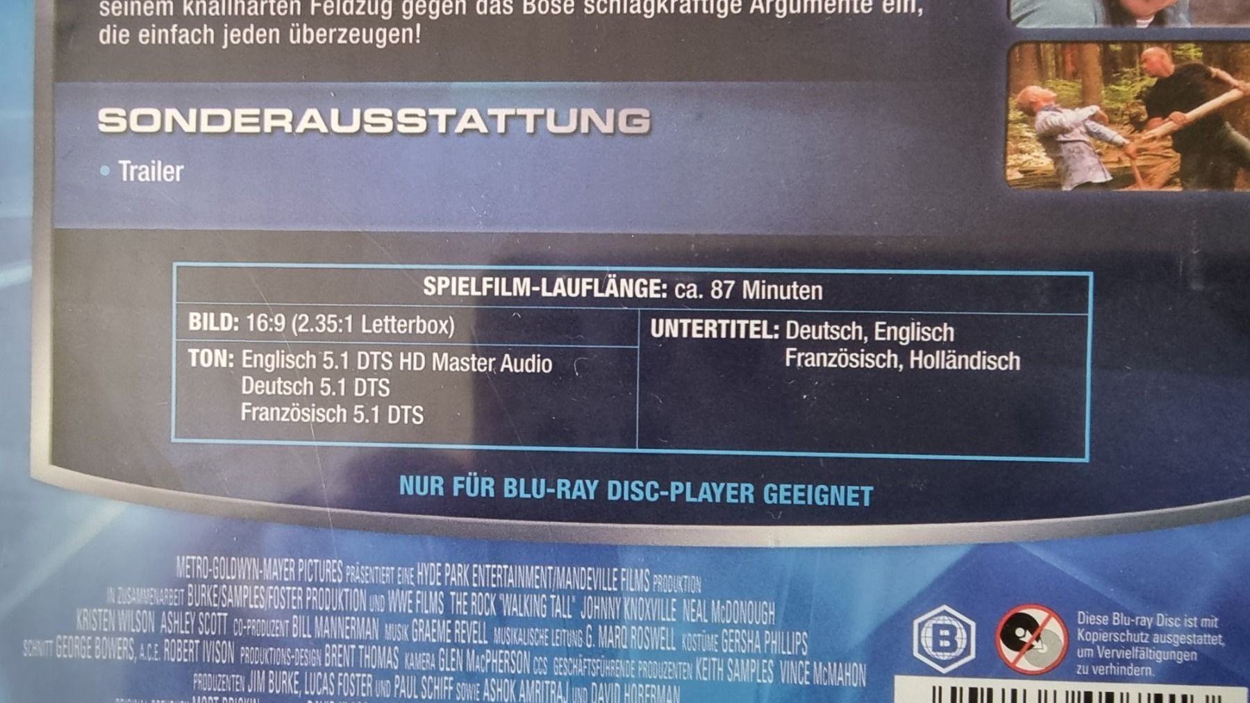 Tutti i DVDs: Blu Ray - Walking Tall / Dwayne Johnson – Usato da Oetwil am See venduto da fineli2 1
