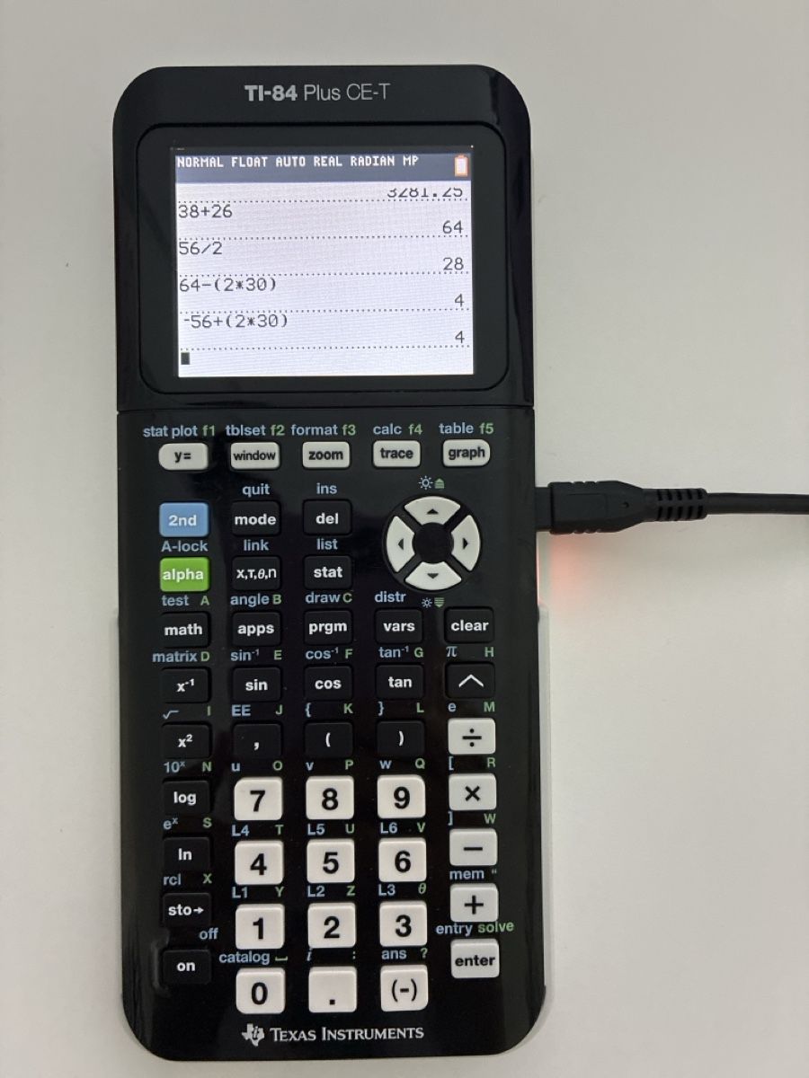 Texas Instruments Calcolatrici tascabili: TI84 Plus CE-T - ausgezeichneter Zustand – Usato da Tenniken venduto da CamillaJin 2