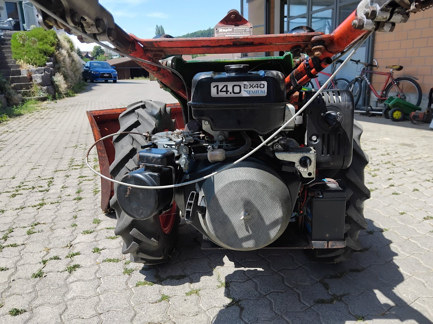 Rapid Alle Maschinen: Rapid mit Elektrostarter (Subarumotor) – Gebraucht aus Windlach von Farmer_85 2