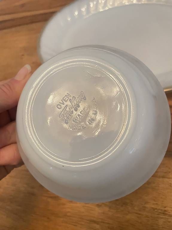 Gläser: Set 3 Fire-King Milchglas Swirl mit Goldrand – Gebraucht aus Gränichen von ang_p8k6 4
