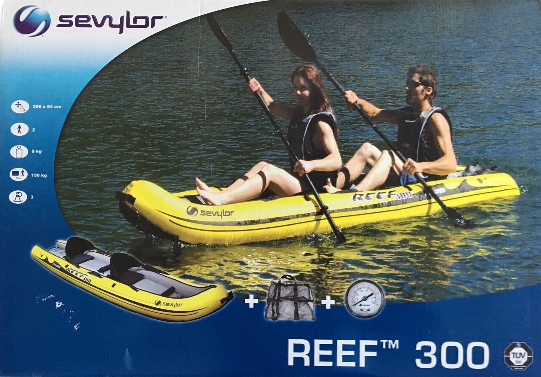Sevylor Barche: Kayak Sevylor Reef 300 – Nuovo e nell'imballaggio originale da Beckenried venduto da angel-mountain 5
