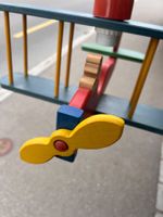 Holzflugzeug zum Aufhängen, Kinderzimm Deko Vintage!