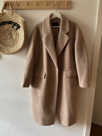 Mantel Wintermantel Camel Gr L