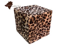 Kuhfell Hocker Jaguar
