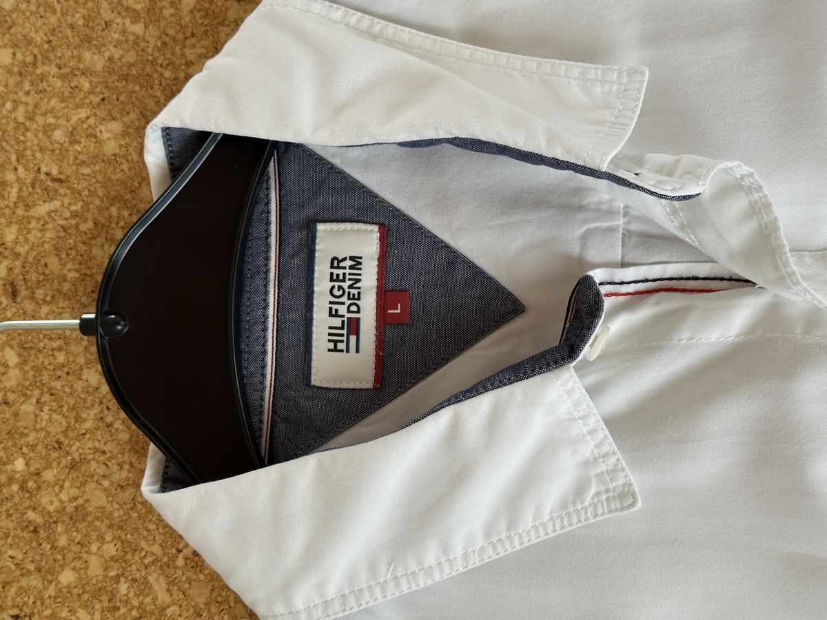 Tommy Hilfiger Camicie: Leichtes Hemd Tommy Hilfiger, weiss  – Usato da Rumlikon venduto da sch_dcq9 1