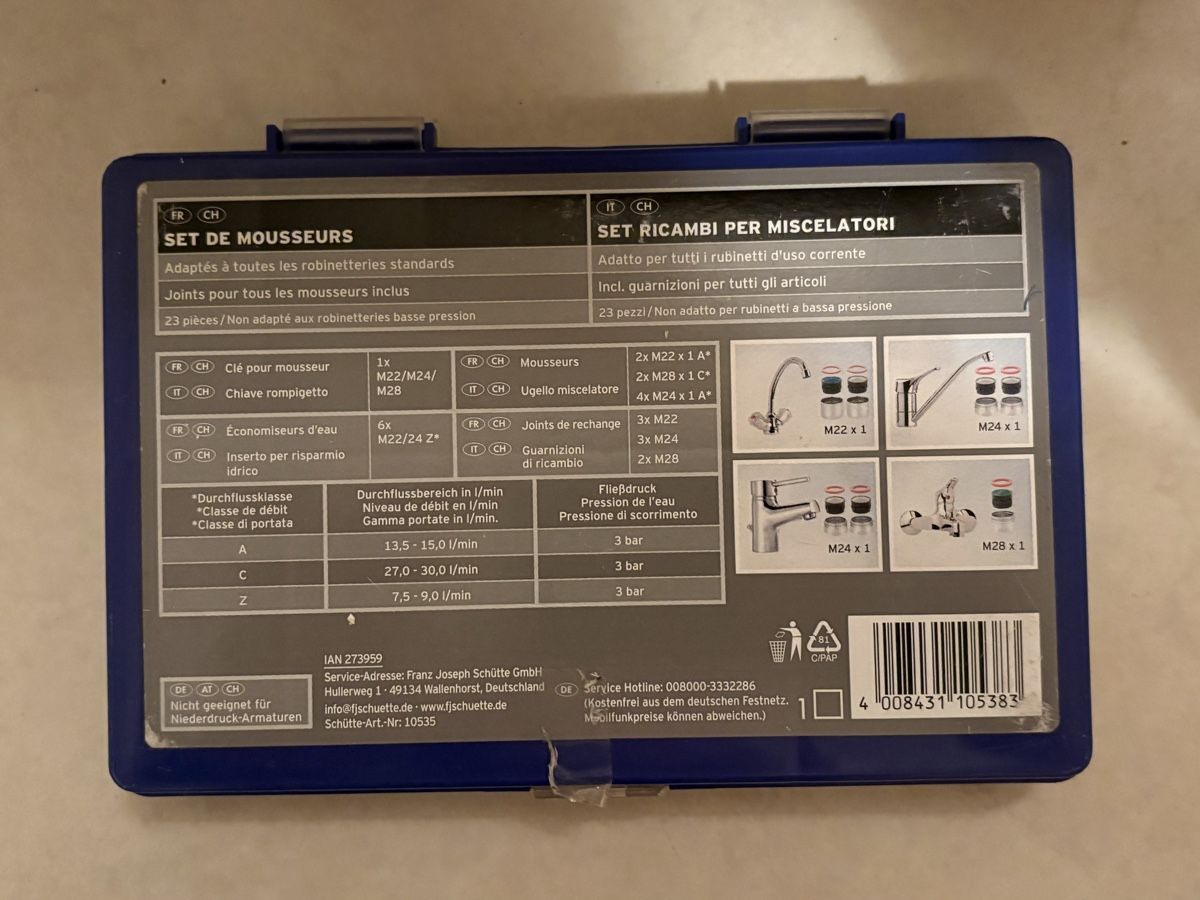 Tutti gli attrezzi: Powerfix Profi Ersatzmischdüsen-Set – Usato da Meilen venduto da Harley. 1