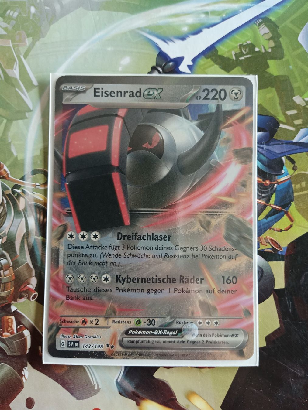 Pokémon Carte collezionabili: Eisenrad ex - Pokemon Englisch – Usato da Altstätten SG venduto da GGsGameshop