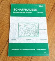 Landeskarte der Schweiz Schaffhausen 1: 50 000