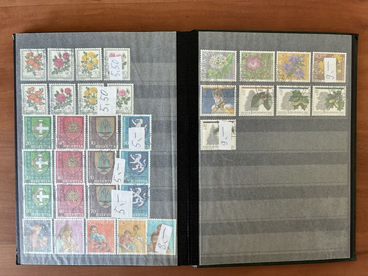 Tutti i francobolli: Album Pro Juventute, Postfrisch, mit & ohne Stempel – Nuovo (secondo la descrizione) da Basel venduto da luginbhl1431 5