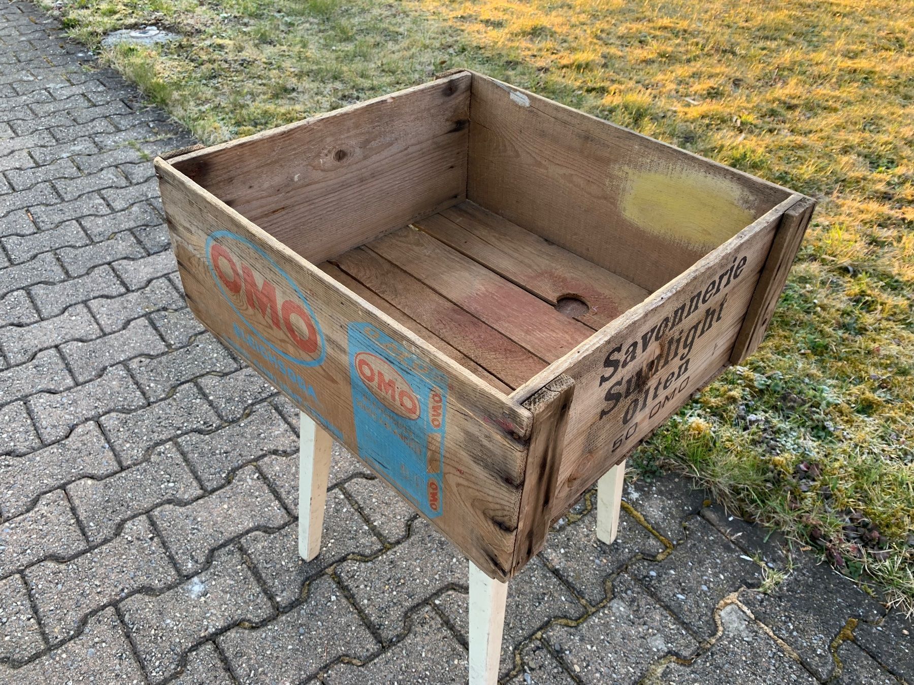 Casse di trasporto: seltene Holzkiste OMO Olten – Usato da Feldbach venduto da Olive1 8