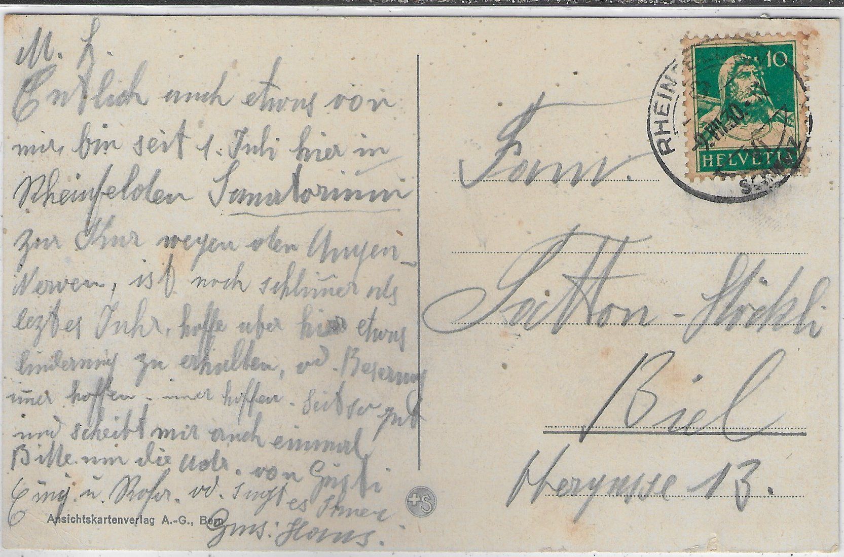 Cartes postales: Bern - Nydeckbrücken  Litho – D'occasion à Ettingen par Kartenplanet 1