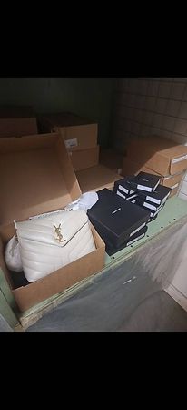 Sac Saint Laurent Small Loulou blanc neuf