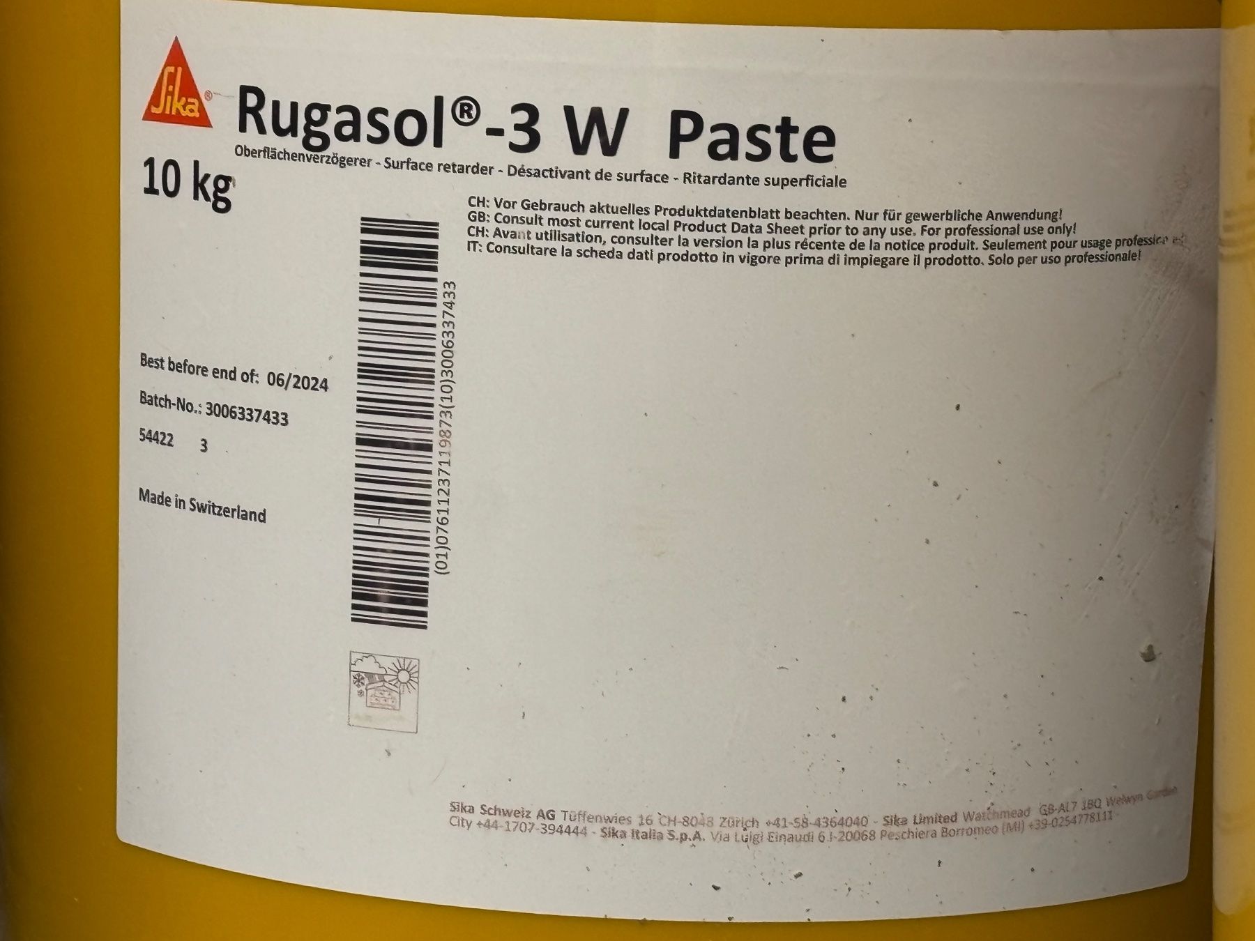 LAGERVERKAUF 28.3. Posten an Rugasol-2 W liquid + -3 W Paste (Gebraucht ...