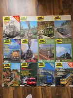 12 divers magazines Voies Ferrées